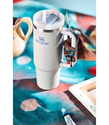 ماگ فلاسک نی دار استنلی 1.18L مدل Quencher H2.O Tumbler