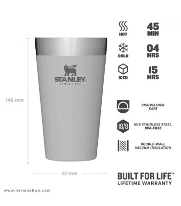 لیوان استیل استنلی 470ml مدل BEER Pint