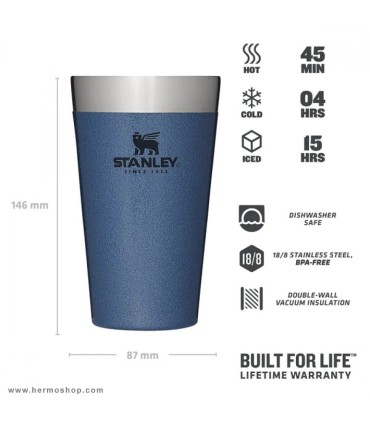 لیوان استیل استنلی 470ml مدل BEER Pint