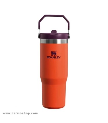 بطری استنلی 890ml مدل The IceFlow Flip Straw Tumbler