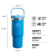 بطری استنلی 890ml مدل The IceFlow Flip Straw Tumbler