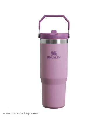 بطری استنلی 890ml مدل The IceFlow Flip Straw Tumbler