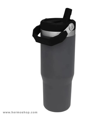 بطری استنلی 890ml مدل The IceFlow Flip Straw Tumbler