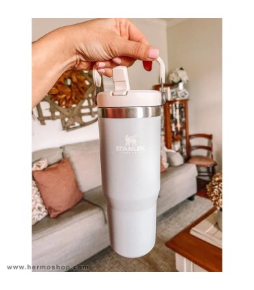 بطری استنلی 890ml مدل The IceFlow Flip Straw Tumbler