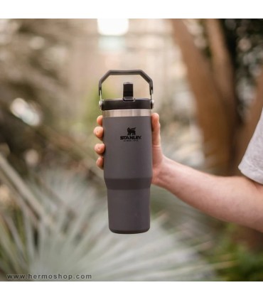 بطری استنلی 890ml مدل The IceFlow Flip Straw Tumbler