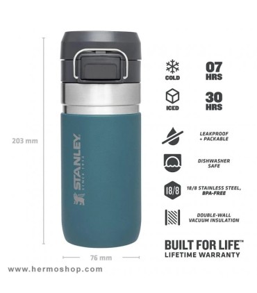 بطری استنلی 470ml مدل The Quick-Flip WaterBottle