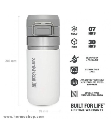 بطری استنلی 470ml مدل The Quick-Flip WaterBottle