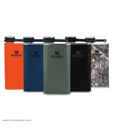 بطری کتابی استنلی 230ml مدل The Easy-Fill Wide Mouth Flask