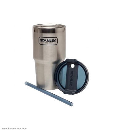 نی استنلی مدل The Quencher Travel Tumbler Straws