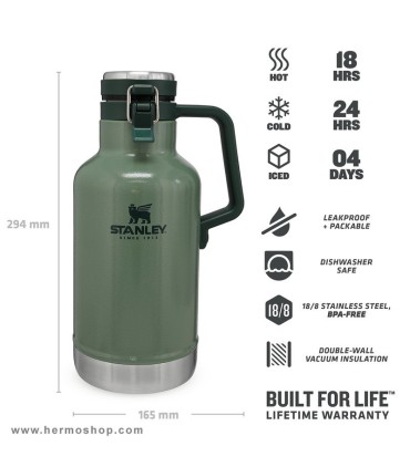 فلاسک استنلی 1.9L مدل The Easy-Pour Growler