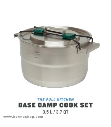 ست ظروف استنلی 3.5L مدل The Full Kitchen Base Camp Cook Set