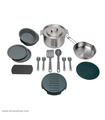 ست ظروف استنلی 3.5L مدل The Full Kitchen Base Camp Cook Set