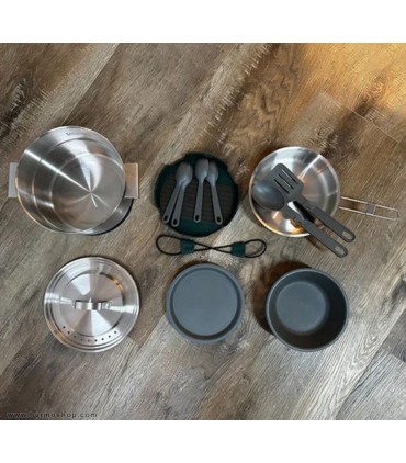 ست ظروف استنلی 3.5L مدل The Full Kitchen Base Camp Cook Set