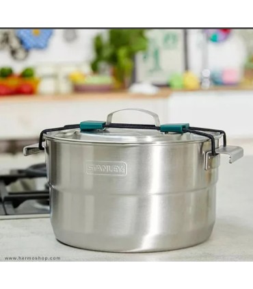 ست ظروف استنلی 3.5L مدل The Full Kitchen Base Camp Cook Set