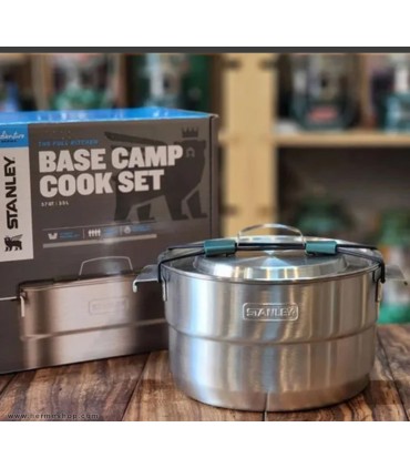 ست ظروف استنلی 3.5L مدل The Full Kitchen Base Camp Cook Set