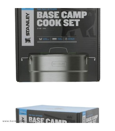 ست ظروف استنلی 3.5L مدل The Full Kitchen Base Camp Cook Set