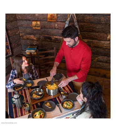 ست ظروف استنلی 3.5L مدل The Full Kitchen Base Camp Cook Set