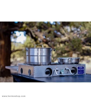 ست ظروف استنلی 3.5L مدل The Full Kitchen Base Camp Cook Set