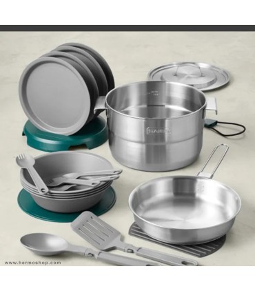ست ظروف استنلی 3.5L مدل The Full Kitchen Base Camp Cook Set