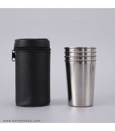 ست شات 4 عددی استیل مدل SL-3030