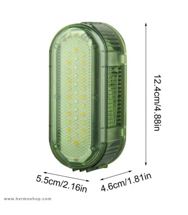 چراغ چادر ریسه ای شارژی مدل CQ-398