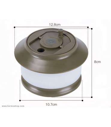 چراغ چادر ریسه ای شارژی مدل CH-818