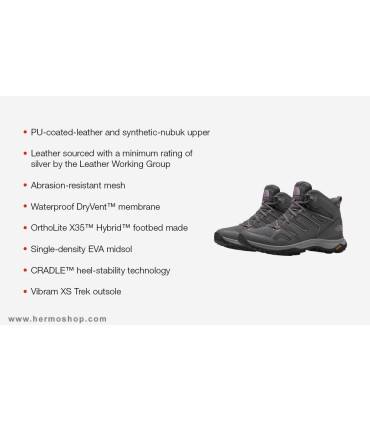 کفش کوهنوردی اورجینال زنانه نورث فیس مدل Hedgehog Fastpack II Mid