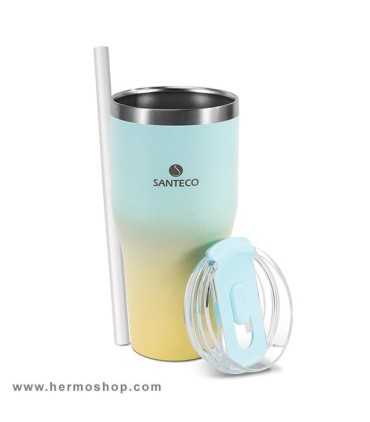 ماگ دوجداره 590ml سانتکو مدل Escape