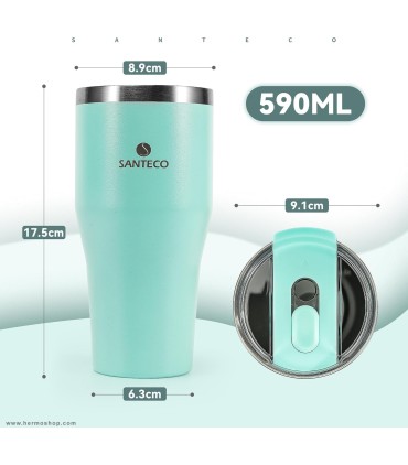 ماگ دوجداره 590ml سانتکو مدل Escape