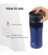 ماگ دوجداره 510ml سانتکو مدل Orsa