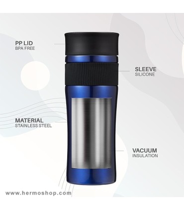 ماگ دوجداره 510ml سانتکو مدل Orsa