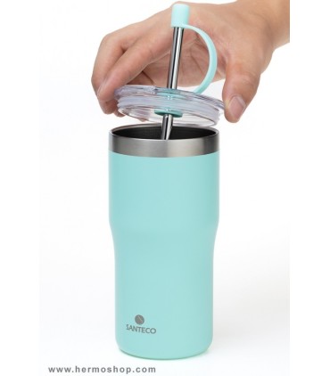 ماگ نی دار دوجداره 500ml سانتکو مدل Trosa