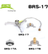 پایه سرشعله BRS مدل BRS-17