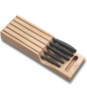 ست 5 تایی چاقو با استند چوبی ویکتورینوکس مدل 6.7143.5