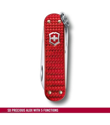 چاقو ویکتورینوکس مدل CLASSIC SD PRECIOUS ALOX 0.6221.401G