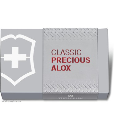 چاقو ویکتورینوکس مدل CLASSIC SD PRECIOUS ALOX 0.6221.401G