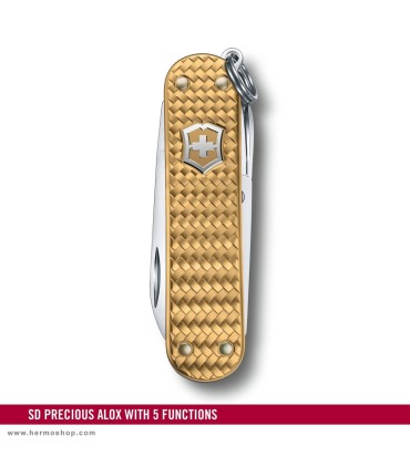 چاقو ویکتورینوکس مدل CLASSIC SD PRECIOUS ALOX 0.6221.408G