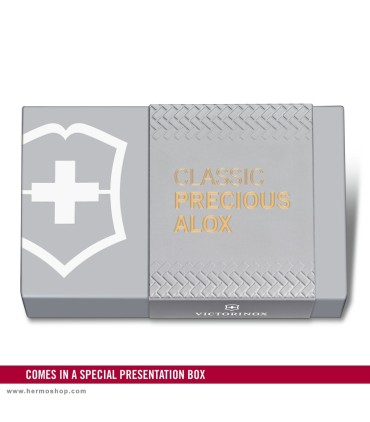 چاقو ویکتورینوکس مدل CLASSIC SD PRECIOUS ALOX 0.6221.408G
