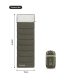 کیسه خواب الیاف نیچرهایک مدل CNK2300SD016-LD250
