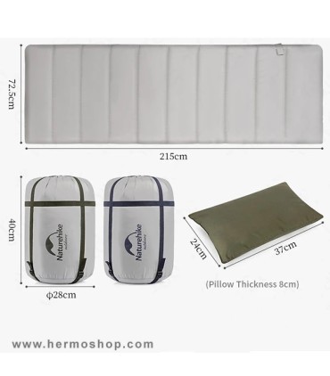 کیسه خواب الیاف دو نفره نیچرهایک مدل NH21MSD06