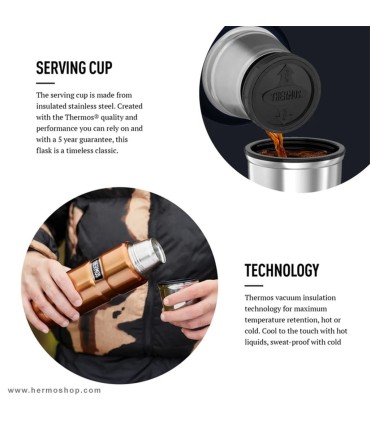 فلاسک ترموس مدل Compact Bottle King 470ml
