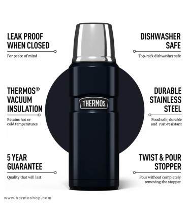 فلاسک ترموس مدل Compact Bottle King 470ml