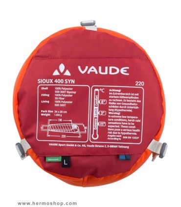 کیسه خواب الیاف Vaude مدل Sioux 400 SYN