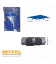 زیرانداز چادر موتال 150*210 مدل U1 M156