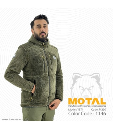 کاپشن پلار موتال خرسی مدل YETI M250