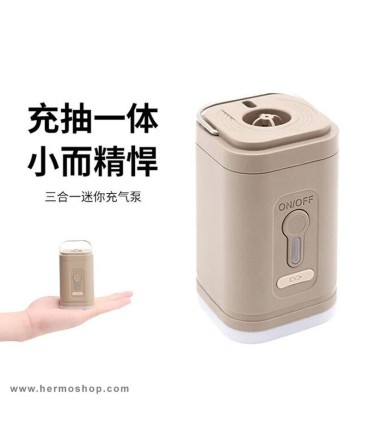 چراغ چادر و پمپ باد Tiny Air Pump مدل GR-1074