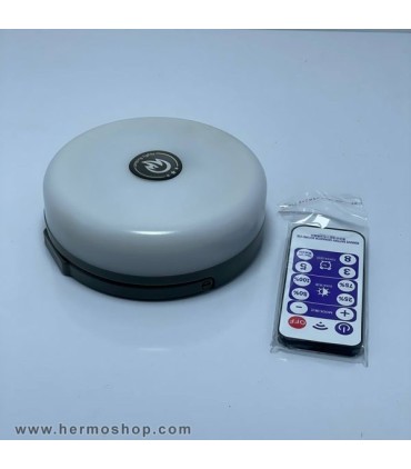 چراغ چادر ریسه ای ریموت دار سولار پاور مدل KXK-9000
