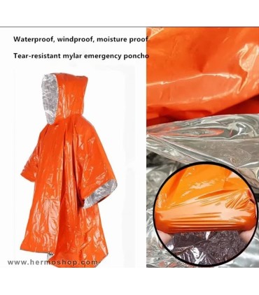 پانچو پتو نجات اضطراری مدل EMG-1242