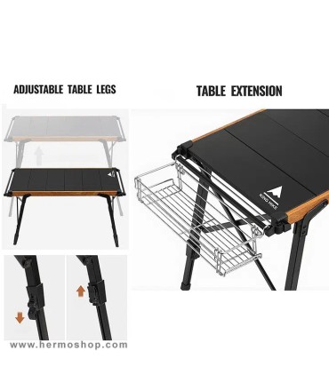 میز کمپینگ تاشو کینگ هایک مدل HK016