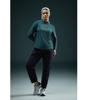 بلوز نیم زیپ زنانه هامتو مدل 18U154B-1